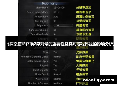 《探索使命召唤2序列号的重要性及其对游戏体验的影响分析》